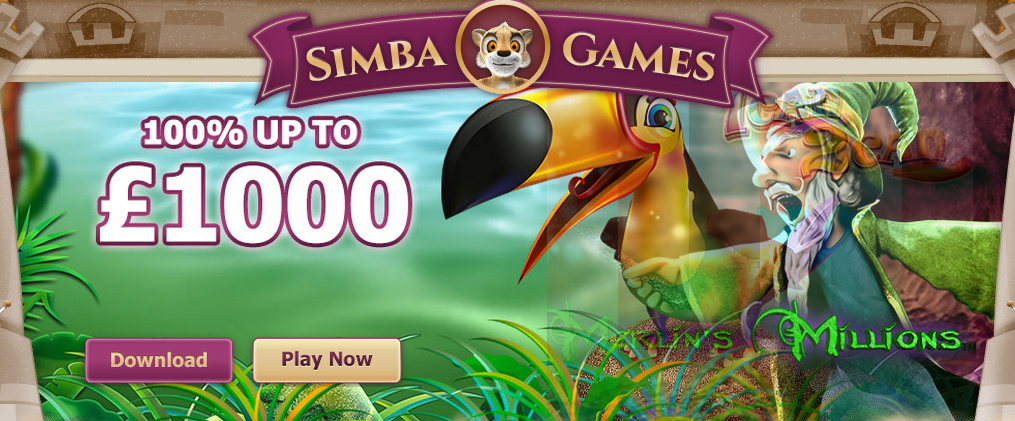 Simba Games Bonus Code