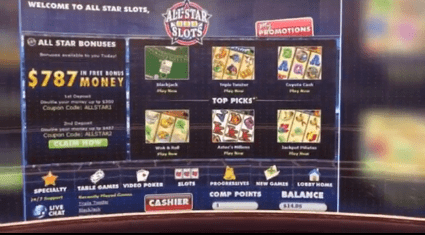 All Star Slots Mobile Casino Review