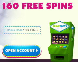 Bonus coupon 160 Free Spins 