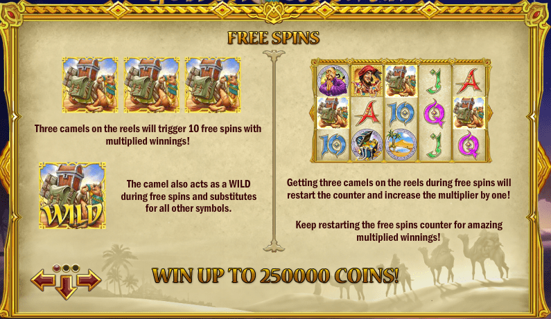 Golden caravan freespins